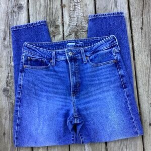 Old Navy Jeans OG Straight High Rise Stretch Denim Womens 8 Blue  Womens Size 8